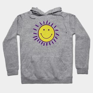 Smiling Yellow Sun Hoodie